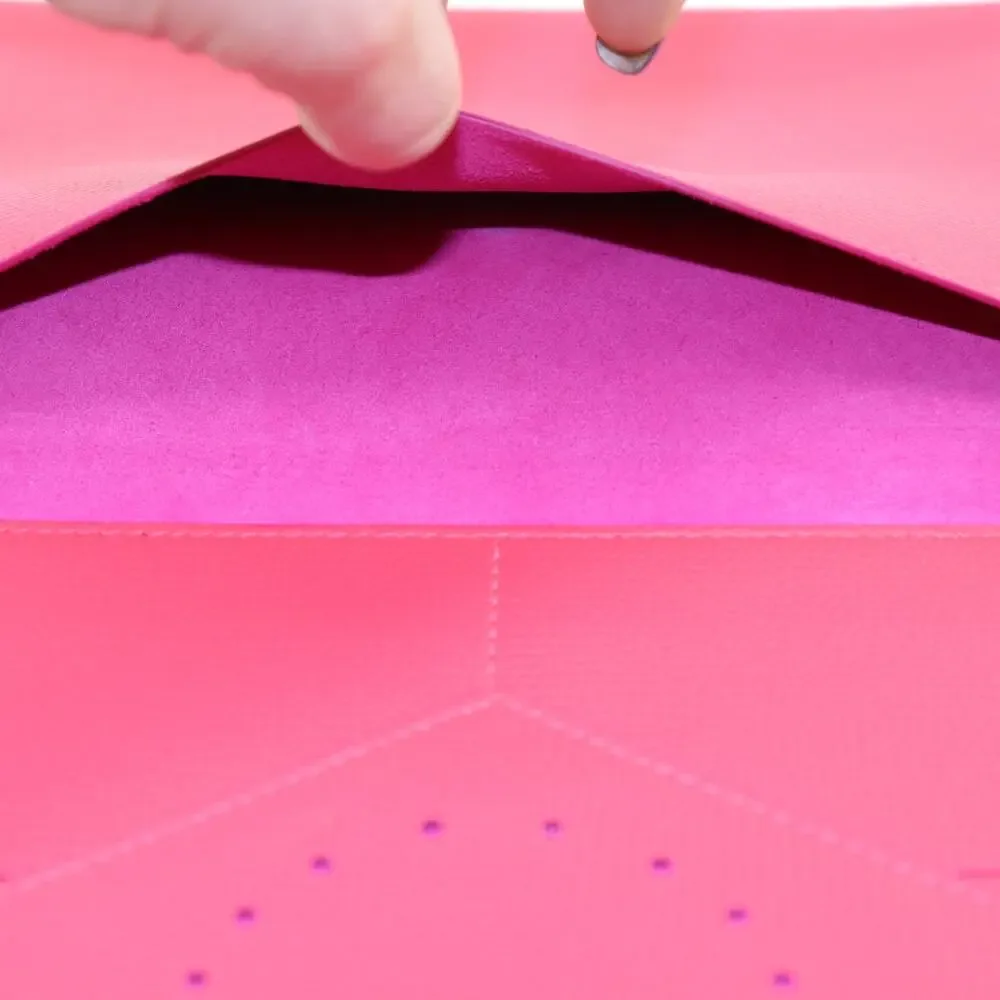 Salvatore‎ Ferragamo Pink Leather Tablet Case Sleeve Kindle iPad Mini